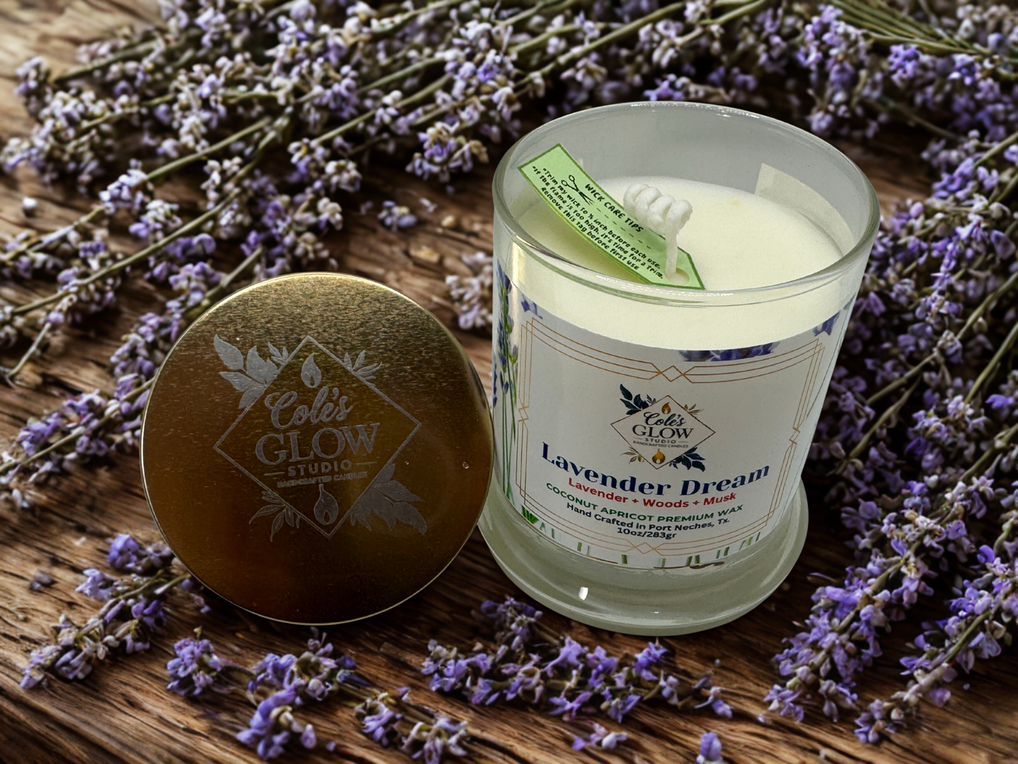 Lavender Dream Scented Artisanal Candle