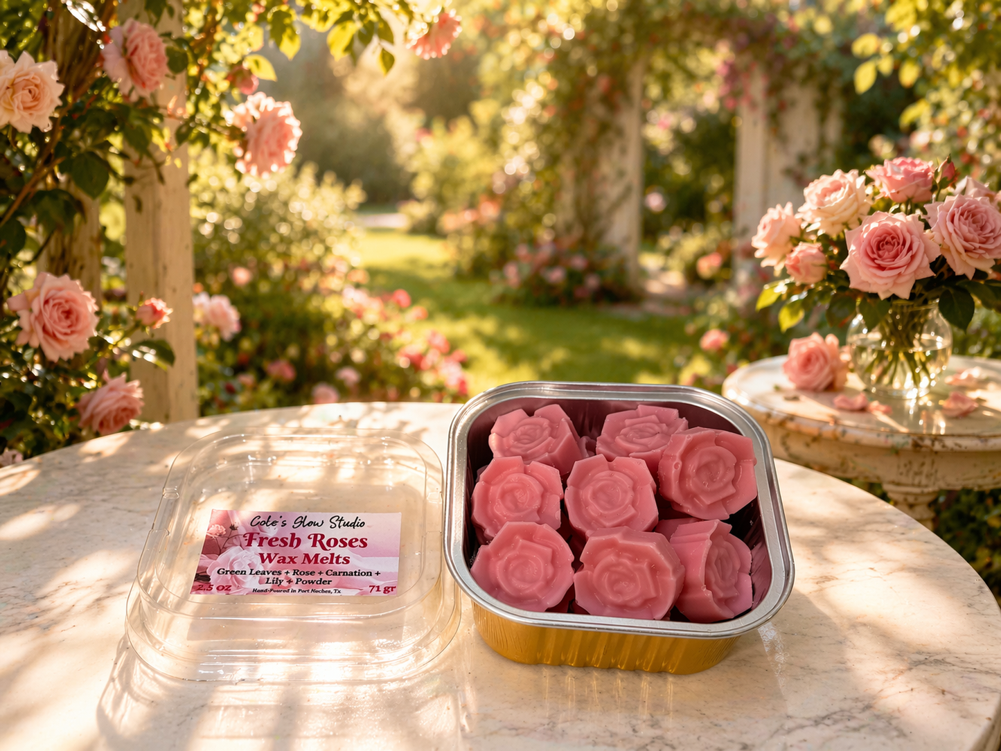 Fresh Roses Luxury Wax Melts
