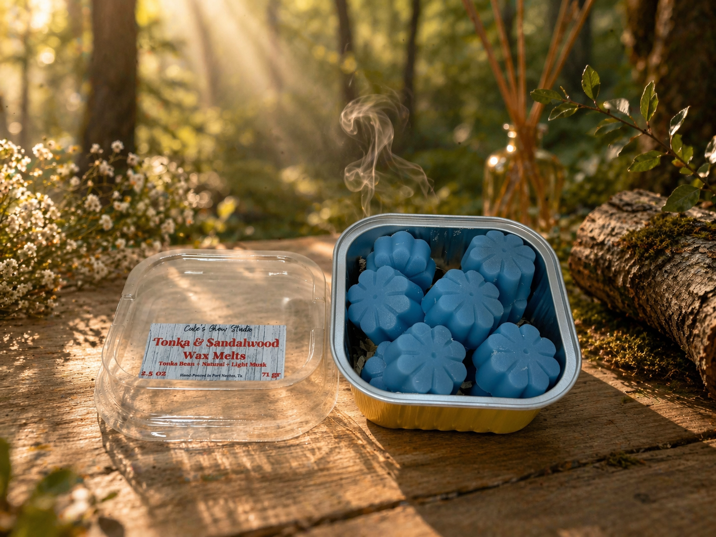 Tonka & Sandalwood Luxury Wax Melts