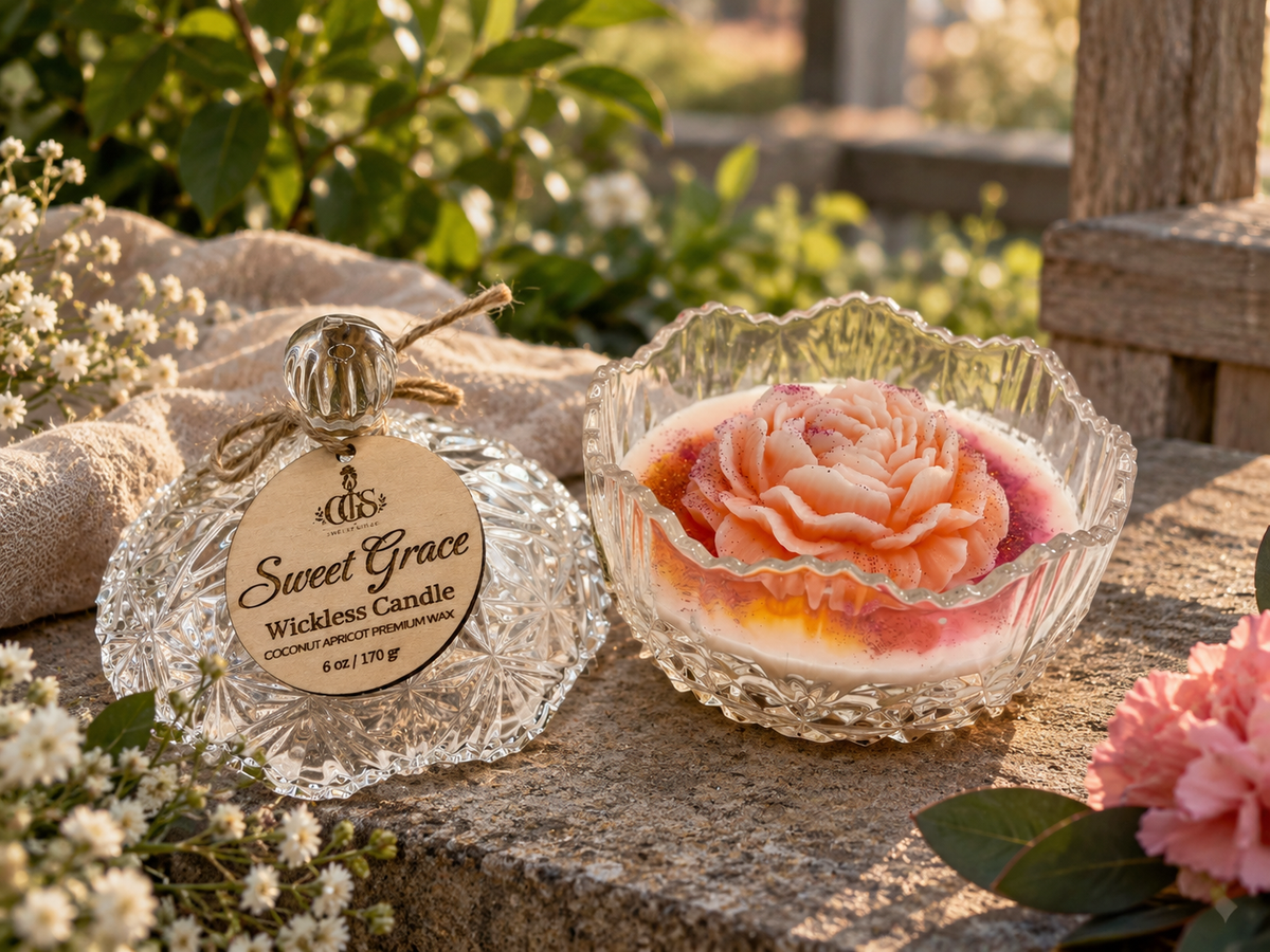 Sweet Grace Wickless Candle