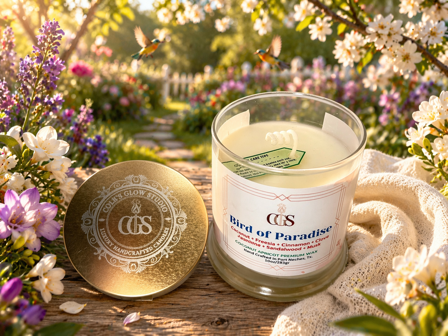 Bird of Paradise Artisanal Scented Candle