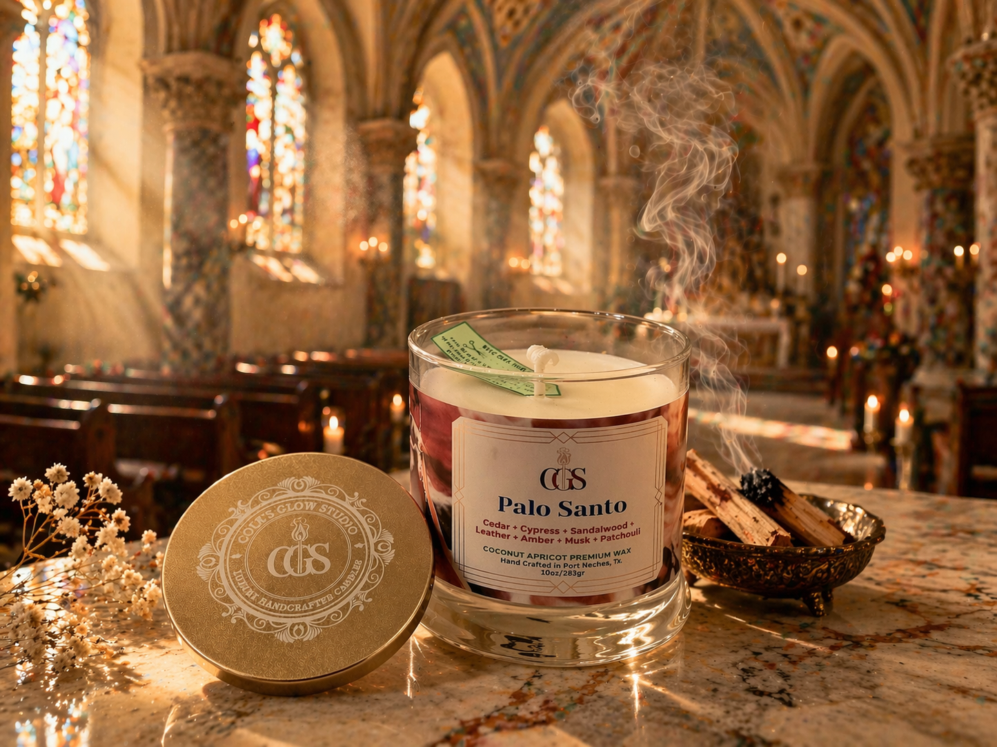 Palo Santo Artisanal Scented Candle