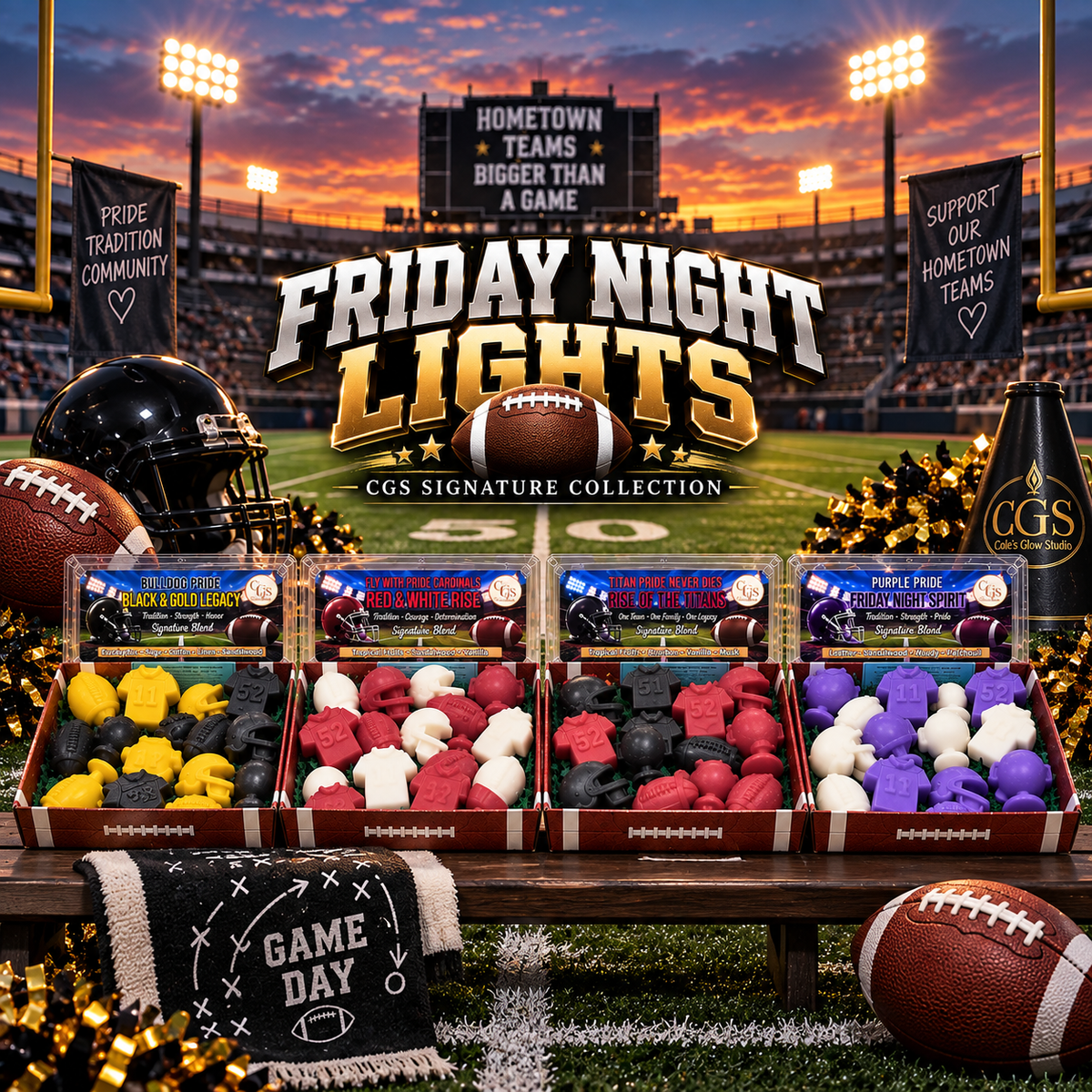 Friday Night Lights CGS Signature Collection Wax Melts