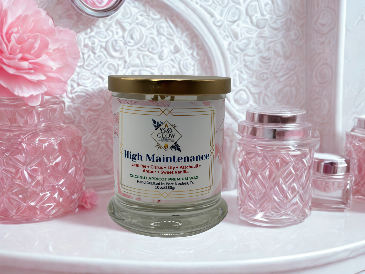 High Maintenance Scented Artisanal Candle