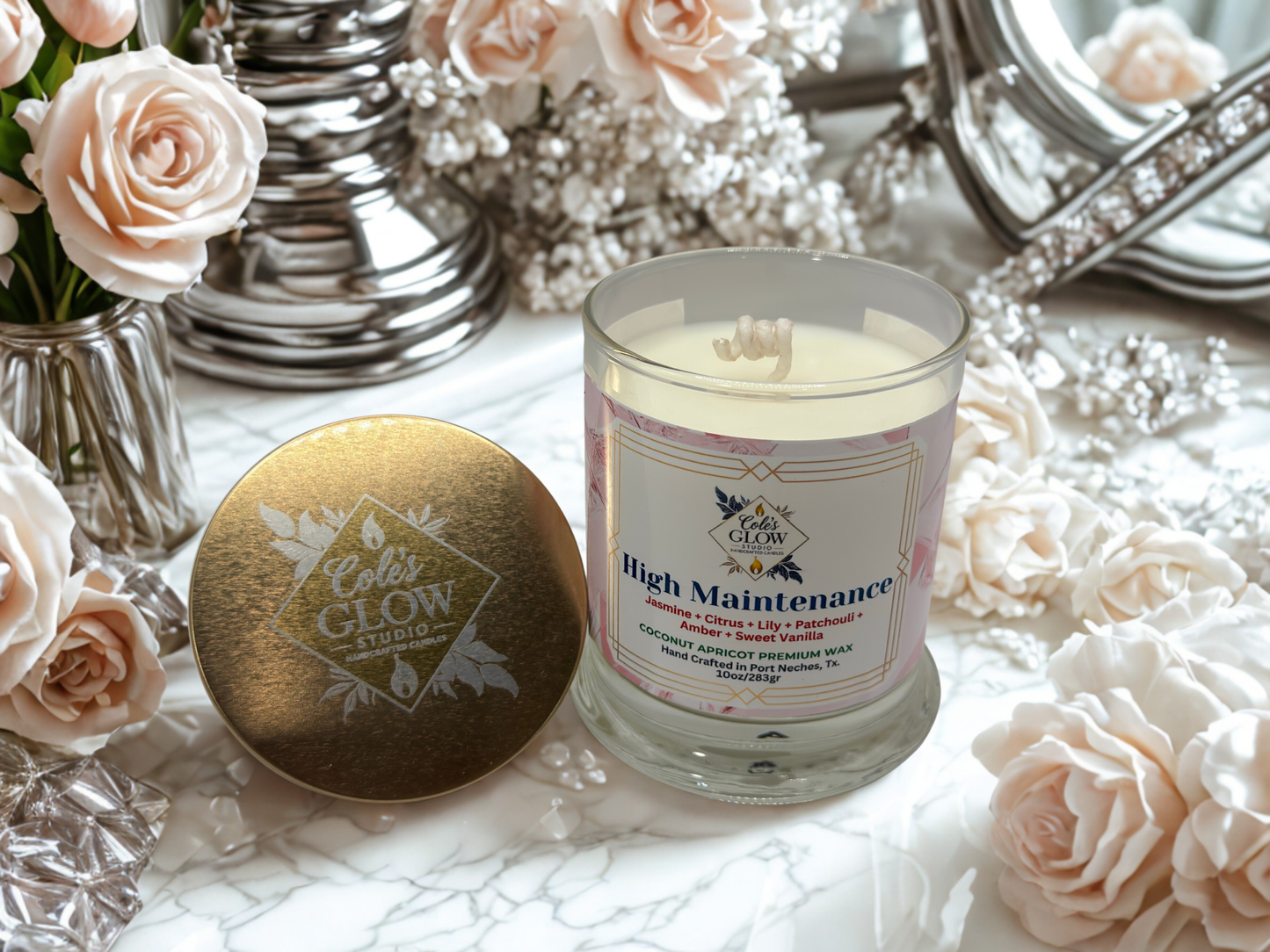 High Maintenance Scented Artisanal Candle