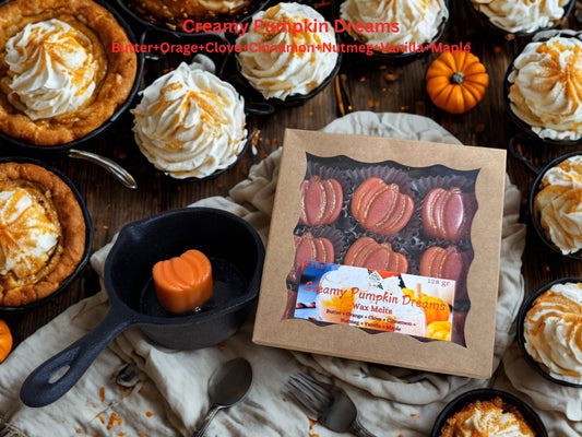 Creamy Pumpkin Dreams Wax Melts Fall Limited Edition