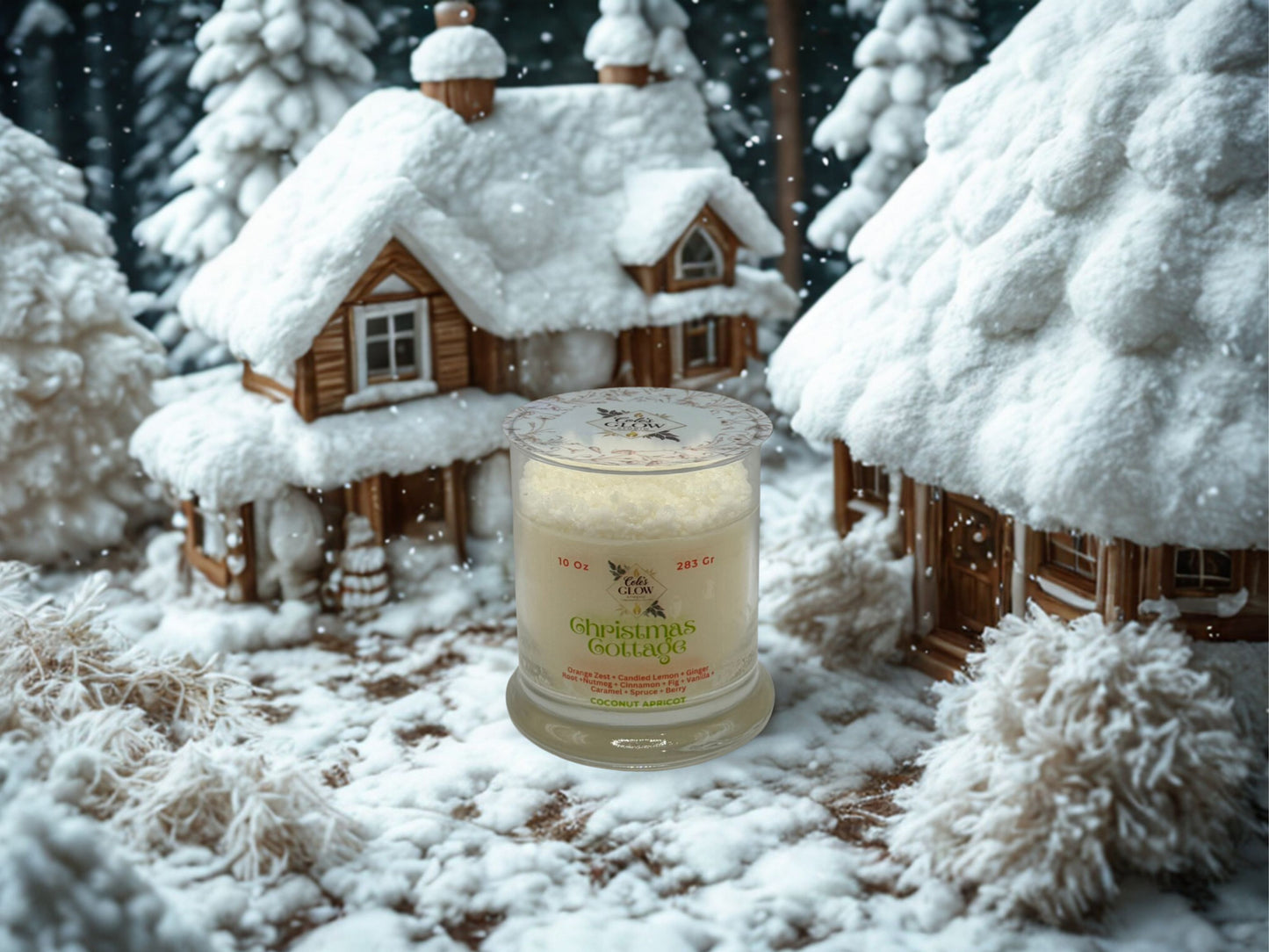 Wick-Less Christmas Cottage