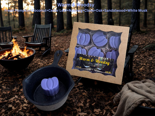 Warm & Woodsy Wax Melts Fall Limited Edition