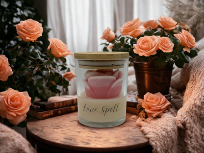 Love Spell Luxury Scented Artisanal Candle