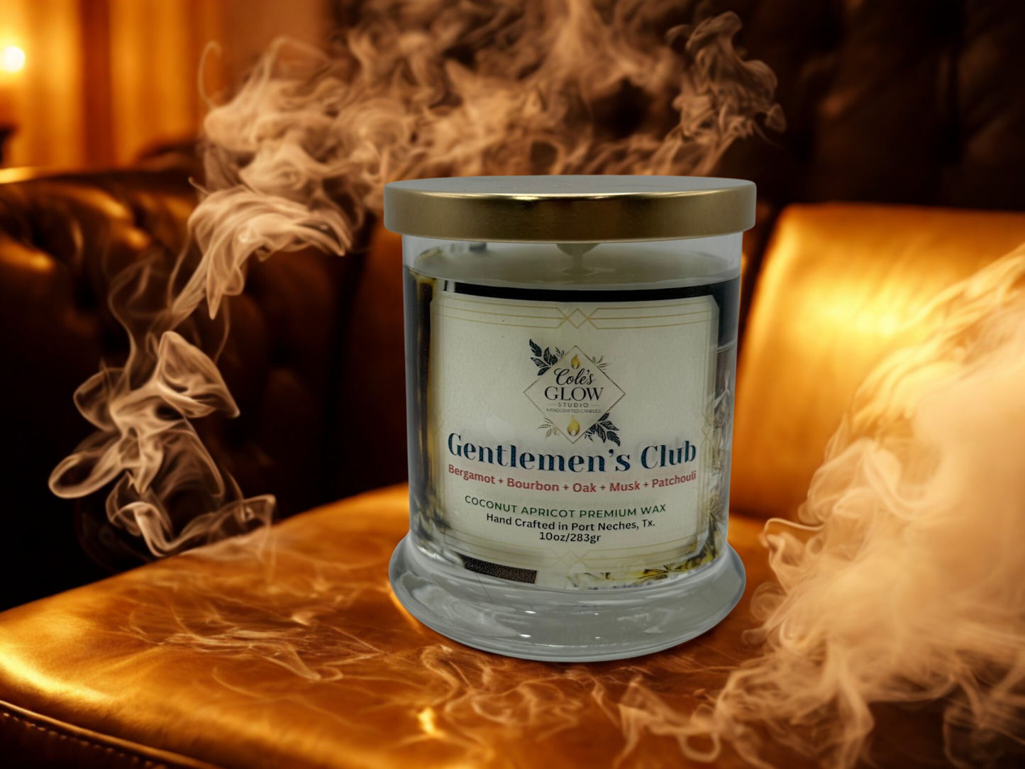 Gentlemen's Club Scented Artisanal Candle