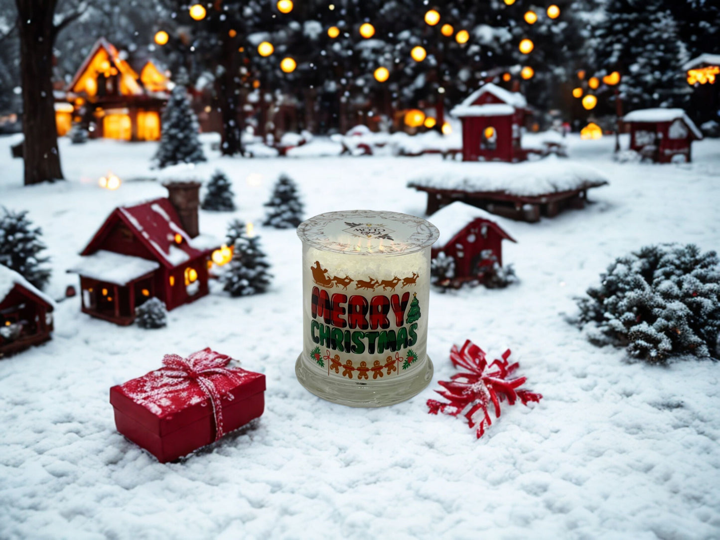 Wick-Less Old Fashioned Eggnog