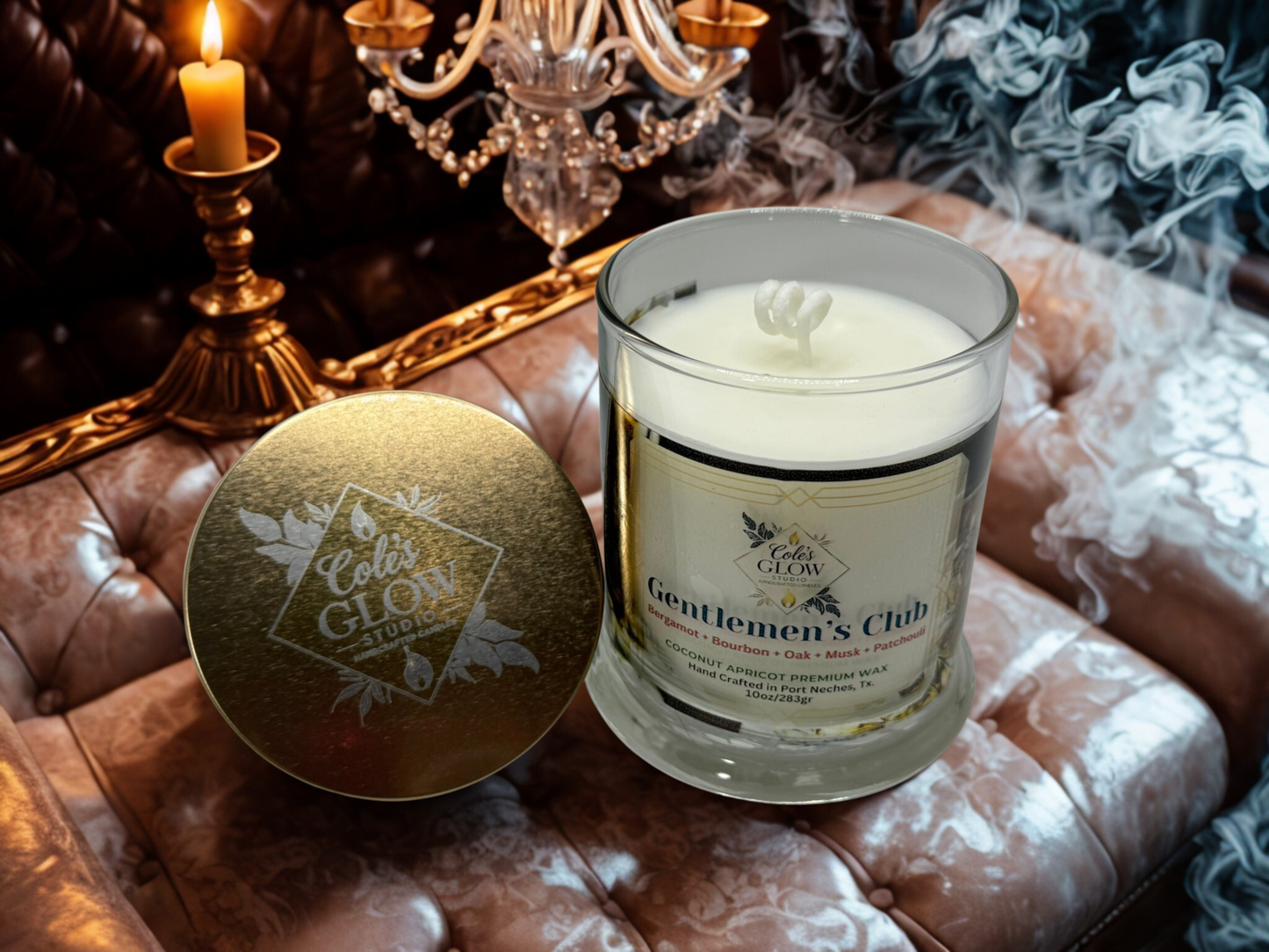 Gentlemen's Club Scented Artisanal Candle