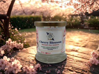 Cherry Blossom Scented Artisanal Candle
