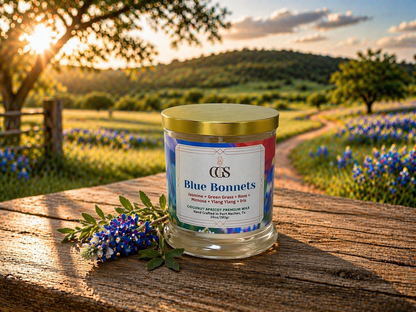 Blue Bonnets Artisanal Scented Candle