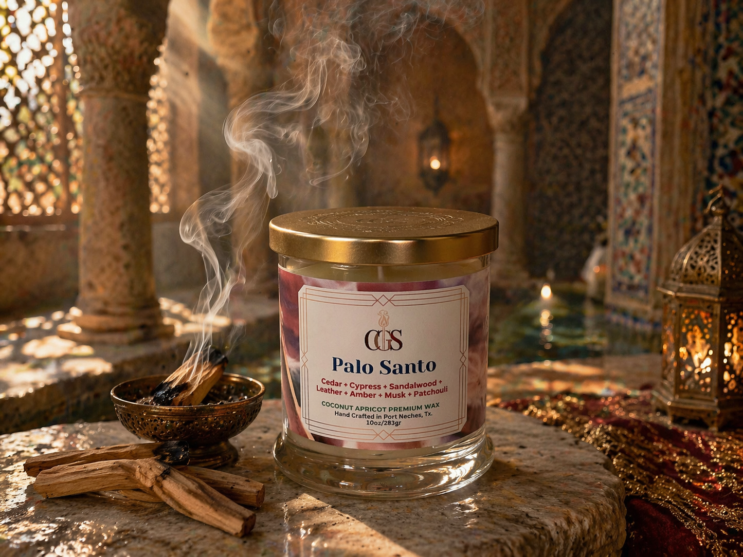 Palo Santo Artisanal Scented Candle