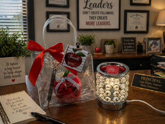 Limited Edition Teacher Luxury Gift Bag & Wax Melt Warmer