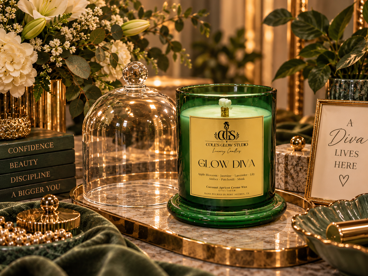 Glow Diva Artisan Luxury Candle