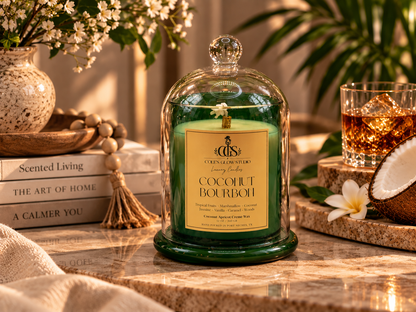 Coconut Bourbon Artisan Luxury Candle