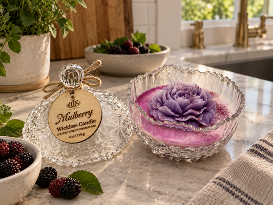Mulberry Wickless Candle