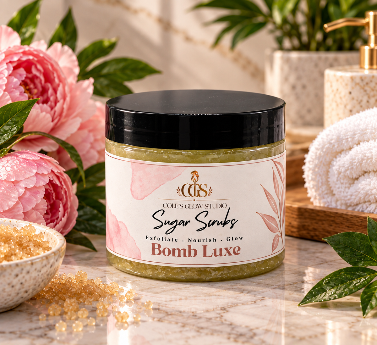 Bomb Luxe Sugar Scrub