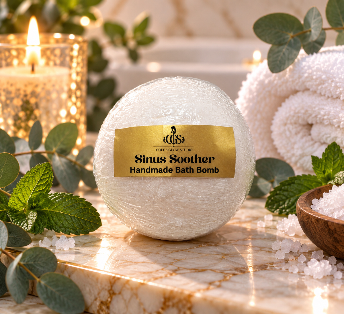 Sinus Soother Luxury Bath Bomb