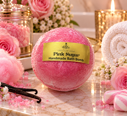 Pink Sugar Luxury Bath Bomb