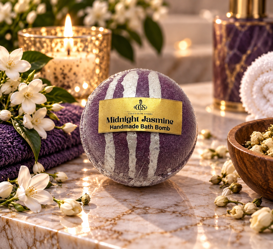 Midnight Jasmine Luxury Bath Bomb
