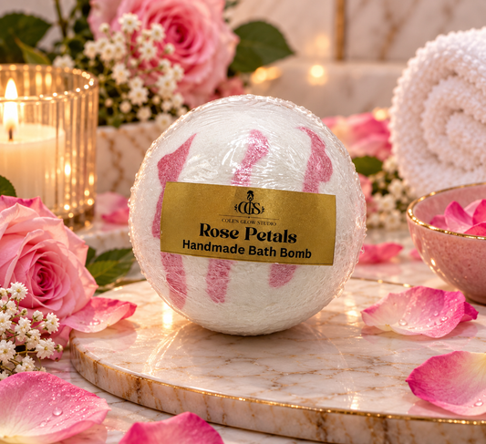 Rose Petals Luxury Bath Bomb