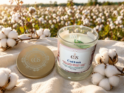 Cotton Artisanal Scented Candle