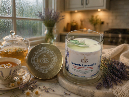 French Lavender Artisanal Scented Candle