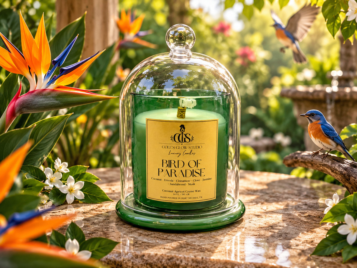 Bird of Paradise Artisanal Luxury Candle