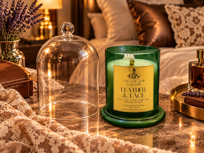 Leather & Lace Artisanal Luxury Candle