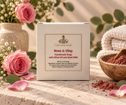 Rose & Clay Organic Soap