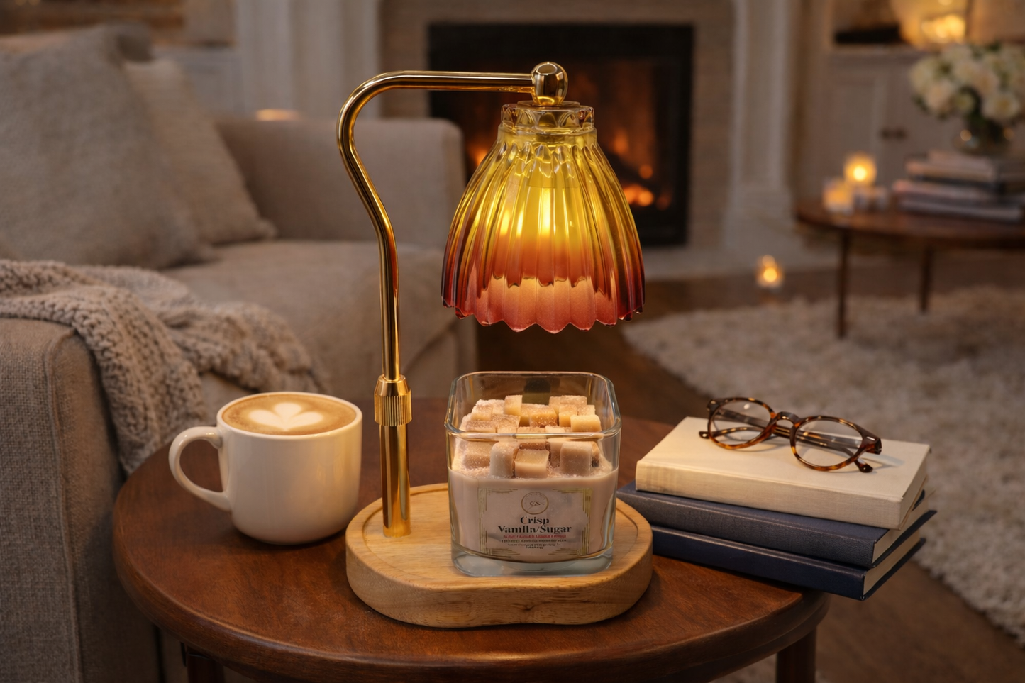 Crisp Vanilla & Sugar Wickless Candle