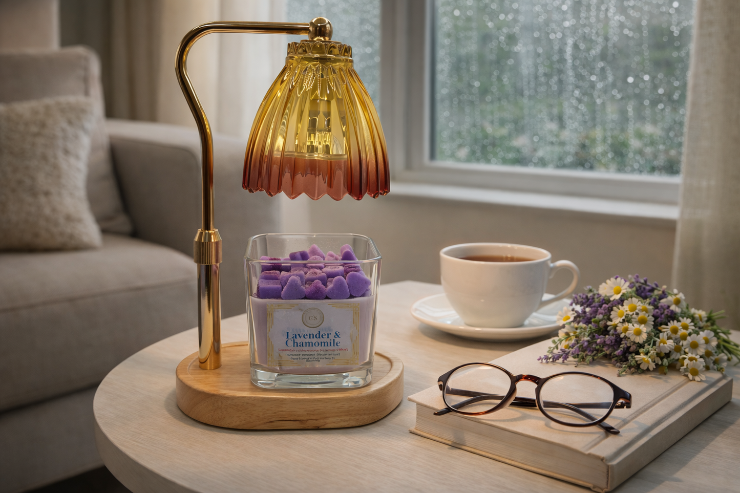 Lavender & Chamomile Wickless Candles