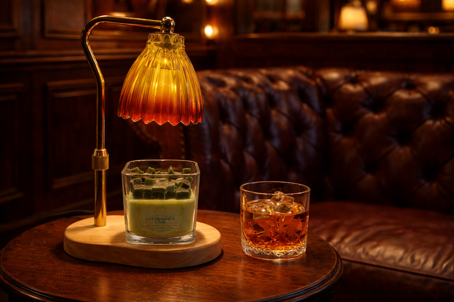 Gentlemen's Club Wickless Candle